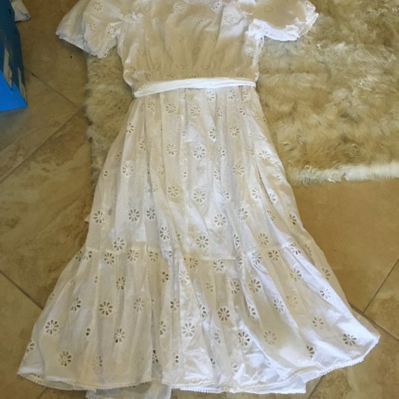 Kate Spade eyelet dress size 16  brand New - Picture 3 of 3